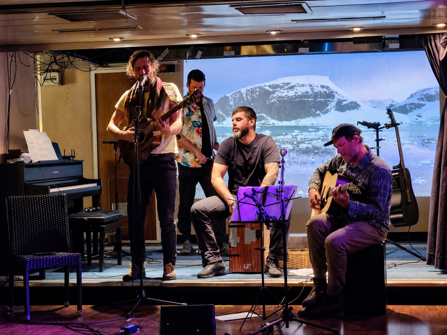 Things to do in Antarctica - Watch live music