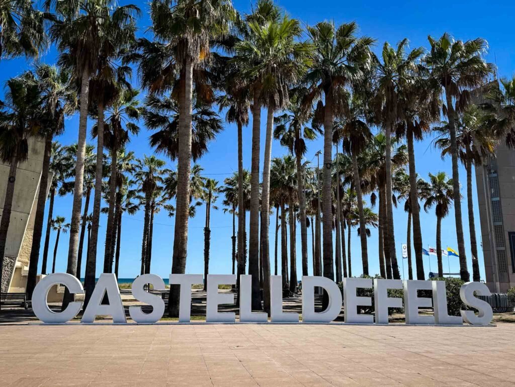 Day trips from Barcelona Spain: Casteldefels