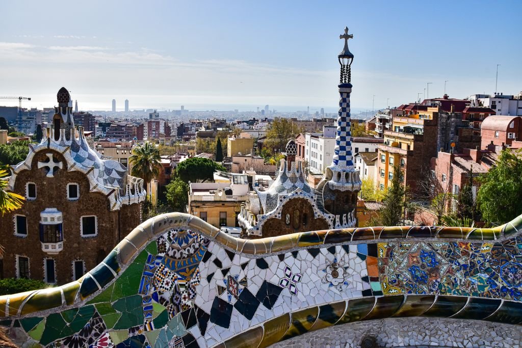 Barcelona Itinerary - Parc Guell Gates